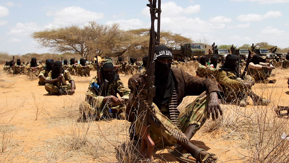 The al-Qaeda-linked group is fighting to overthrow Somalia's internationally recognised government [Hamza Mohamed/Al Jazeera]