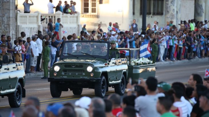 Havana Castro''s ashes