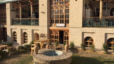 The restored Sofy Karim House in Sulaimania, Iraq [Tanya Goudsouzian/Al Jazeera]