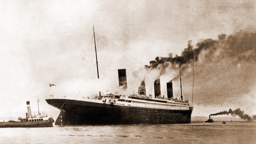  The Titanic - a ship once deemed 'unsinkable' - went down in the Atlantic after a fateful collision with an iceberg in 1912 [Omikron Omikron/Getty]
