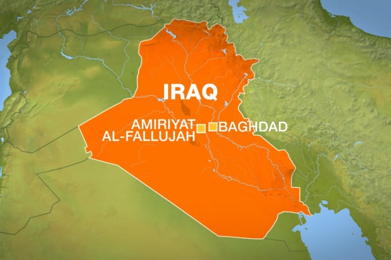 bombing map iraq