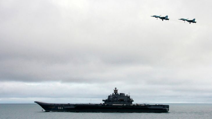 Russia aircraft carrier