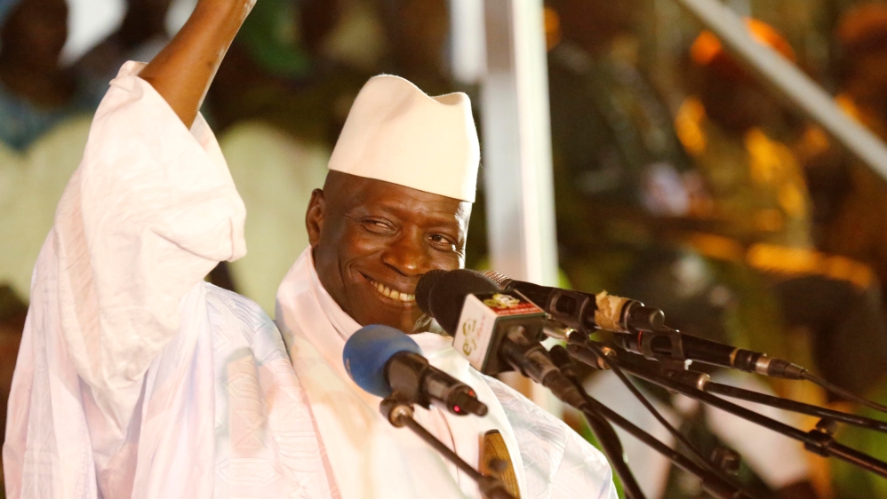 Jammeh has ruled the West African country for 22 years [Thierry Gouegnon/Reuters]