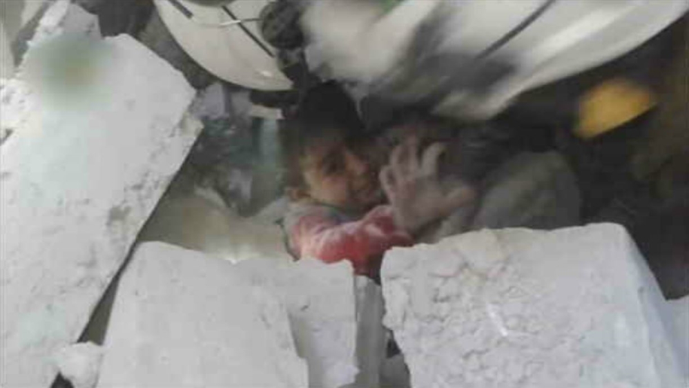  Activists released a video of a rescue operation in east Aleppo [Al Jazeera] 