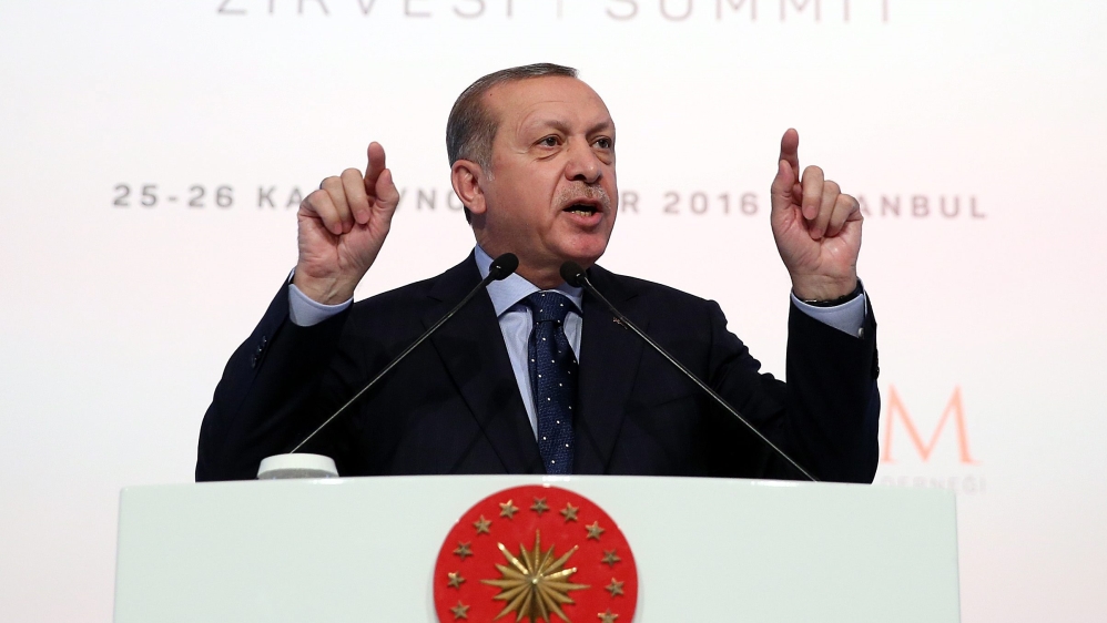 In a speech in Istanbul on Saturday, Erdogan threatened anew to bring back the death penalty against the wishes of the European Union [EPA]