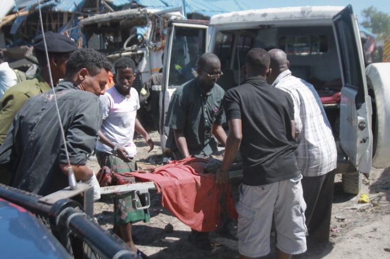 Car bomb explosion kills at least 10 in Mogadishu