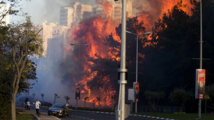 Israel Haifa wildfire