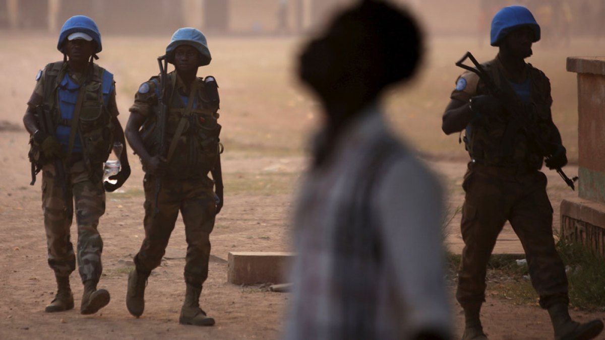 Roadside bomb kills 3 UN peacekeepers in Central African Republic