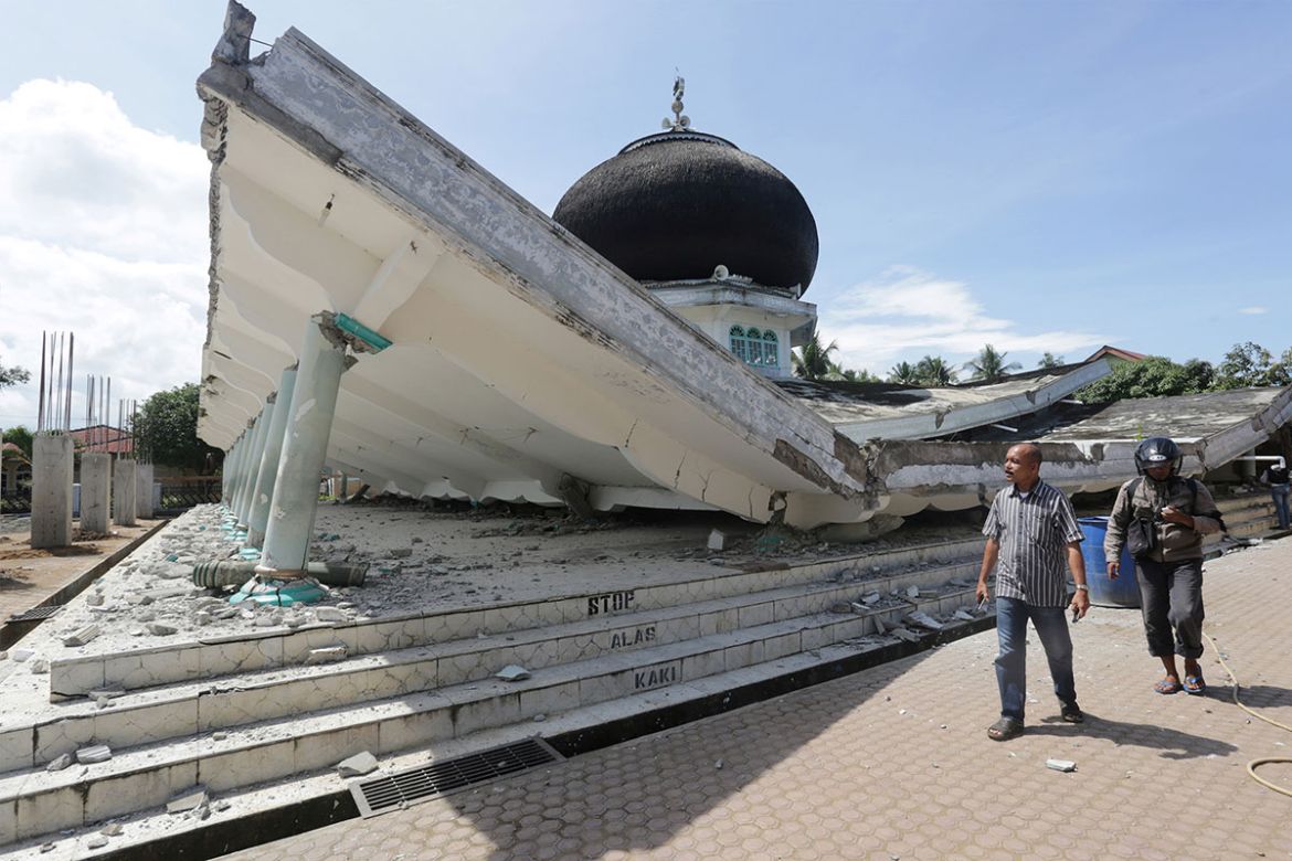 Earthquake in Aceh, Indonesia