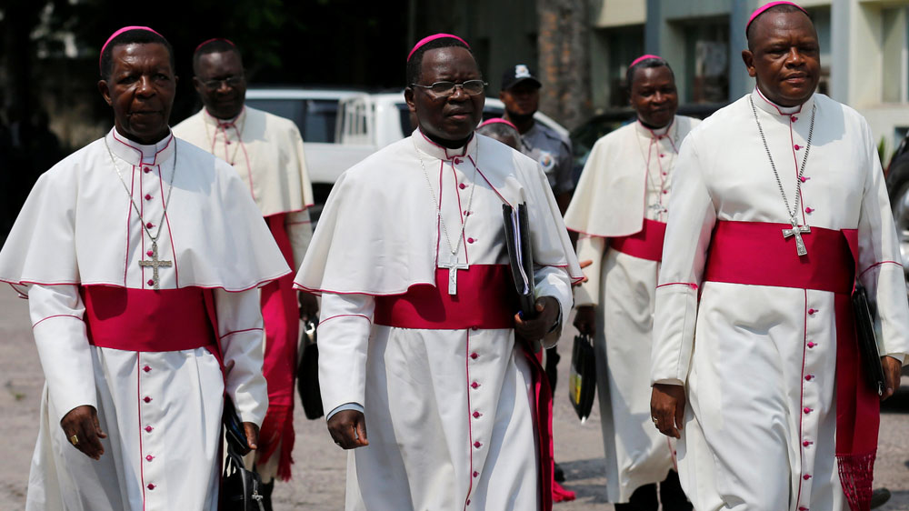  The Catholic Church has been central to the negotiations between Kabila and opposition leaders in Kinshasa [Reuters]