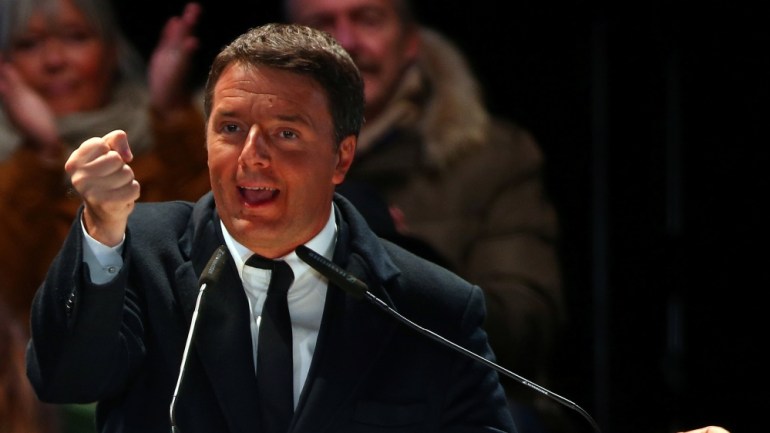 Italian PM Renzi