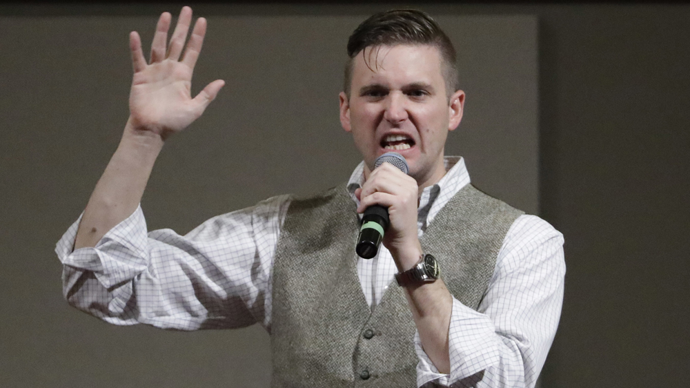 Richard Spencer, a widely known white supremacist, is often credited with coining the term 