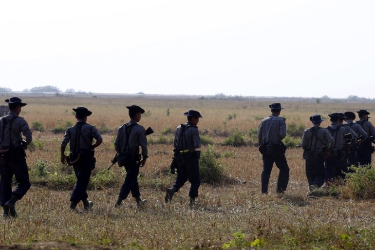 Situations after deadly attacks in western Myanmar