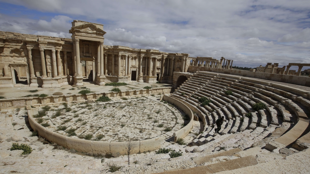 The 2,000-year-old city of Palmyra has been listed as a World Heritage site because of its architecture [AFP]