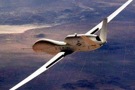 The Air Force''s Global Hawk Unmanned Aerial Vehicle Makes Aerospace History As The First.