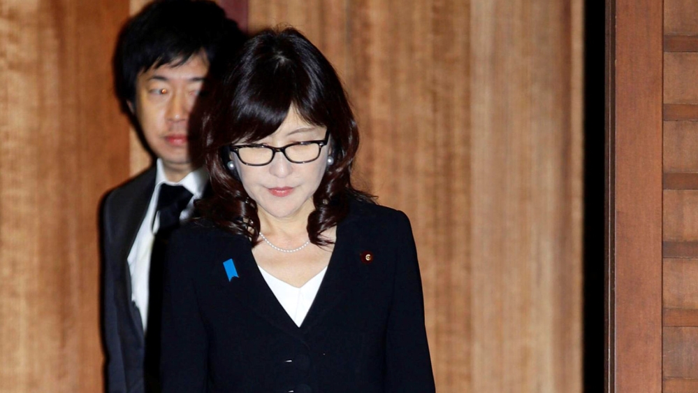 Inada argues paying respects to the war dead should be universally accepted [Kyodo via Reuters]