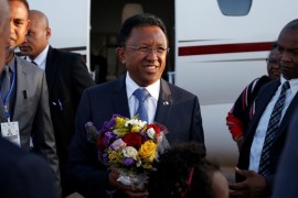Madagascar''s President Hery Rajaonarimampianina