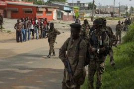 Ivory Coast - Political Crisis - Clashes between Pro Ouattara and Pro Gbagbo Forces