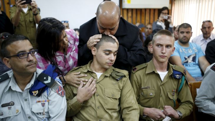 FILE PHOTO: The father of Israeli soldier Elor Azaria