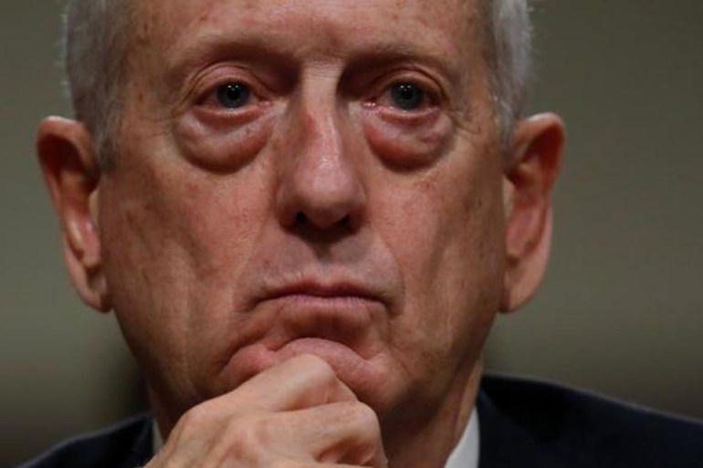James Mattis is testifying in this photograph, did you know?