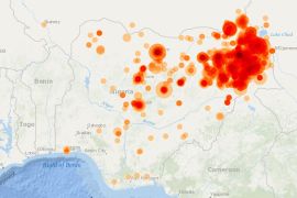 Map Boko Haram 2009 2016