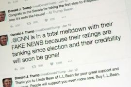 Trump blasts CNN on Twitter