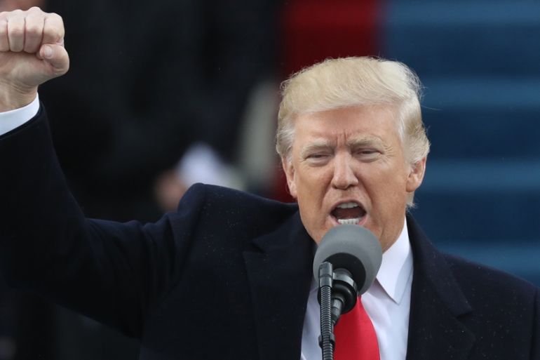 trump inauguration speech