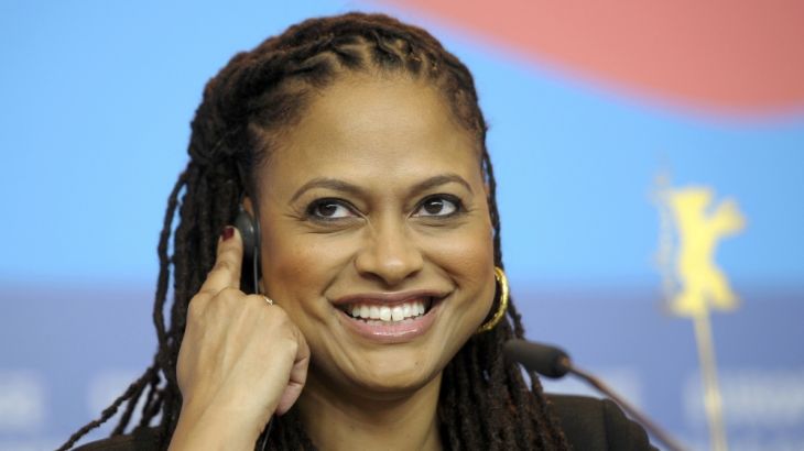 Director DuVernay attends news conference at 65th Berlinale International Film Festival in Berlin