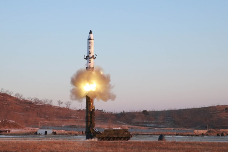 North Korea test-firing of Pukguksong-2 ballistic missile