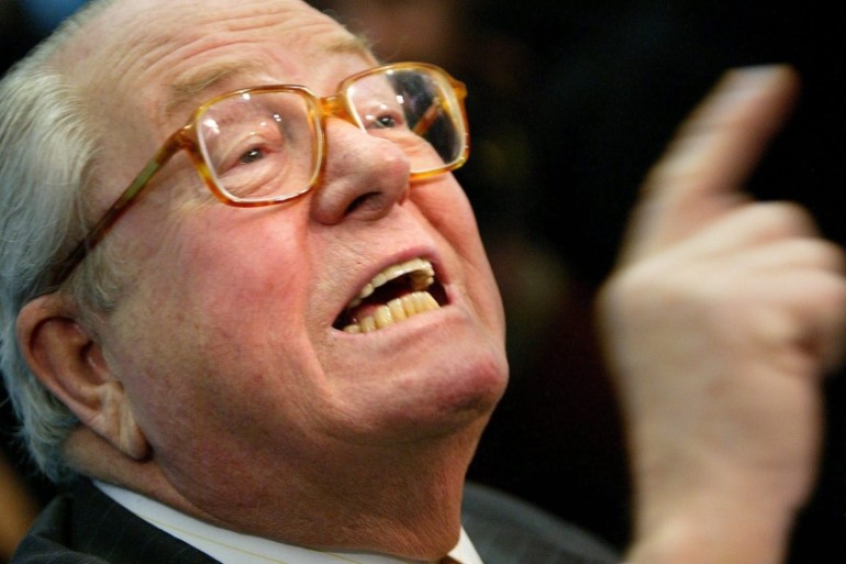 Jean-Marie Le Pen, former leader of the far-right National Front, fined 30,000 euro for Holocaust remarks