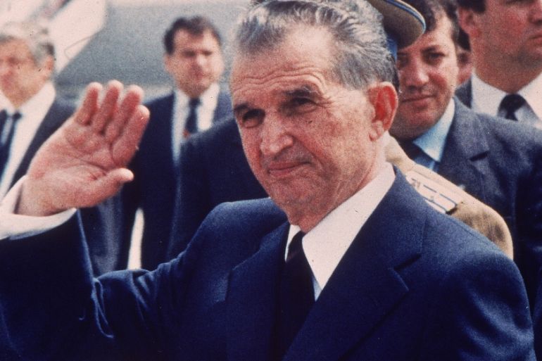 Romania''s leader Nicolae Ceausescu