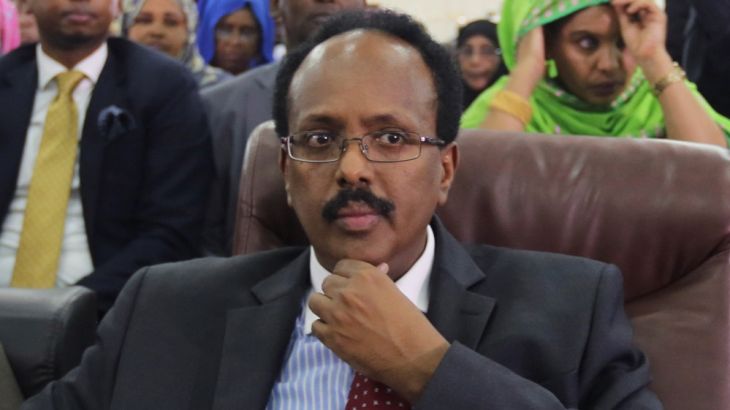 Somali Presidential candidate Minister Mohamed Abdullahi Farmajo