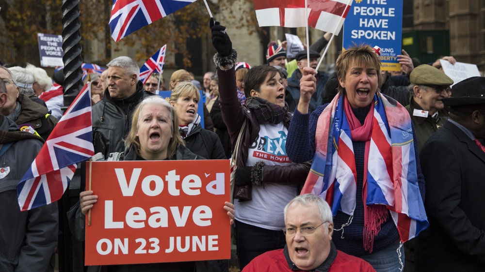 The Leave campaign was criticised for its focus on immigration [Jack Taylor/Getty Images]