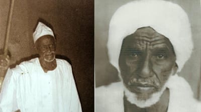 The author's paternal grandfather al-Makki Muhammad al-Faki (left) and her maternal great-grandfather, al-Haj Ahmed wad al-Haj Taha (right) would have been classified as 