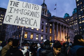 Protest against Trump's Muslim Ban in New York