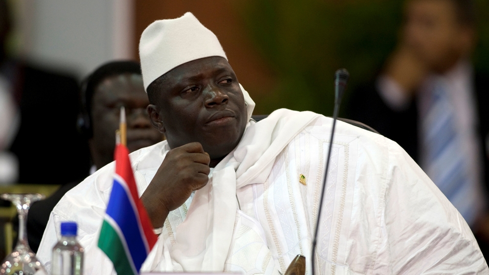 Yahya Jammeh, The Gambia's former president, ruled for 22 years [Carlos Garcia Rawlins/Reuters]