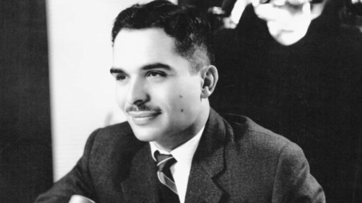 King Hussein of Jordan - young photo