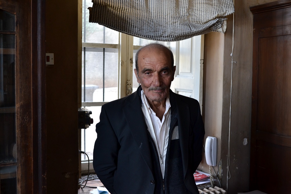  Ahmed Kassab was a child when he started working at the hotel in 1954 [  India Stoughton  /Al Jazeera]