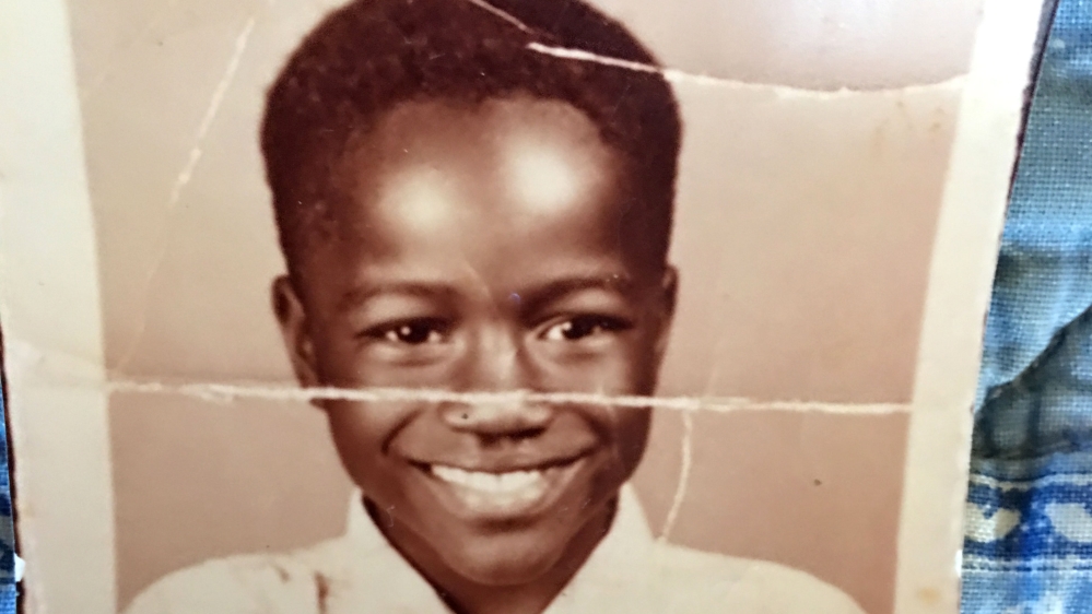 Shujaa Graham in elementary school, Lake Providence, Louisiana, 1959-1960 [Courtesy of Shujaa Graham and Phyllis Prentice]