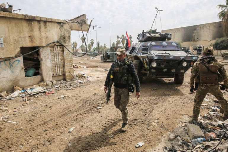 Iraqi forces take two key neighbourhoods in Mosul