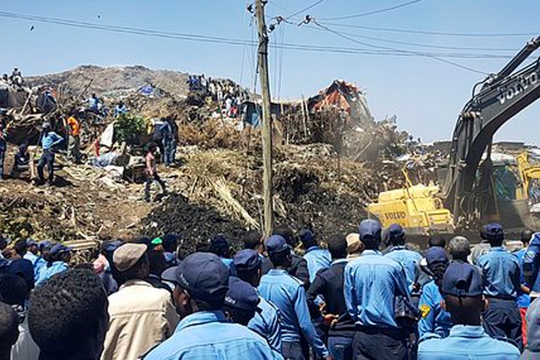 Ethiopia landfill garbage