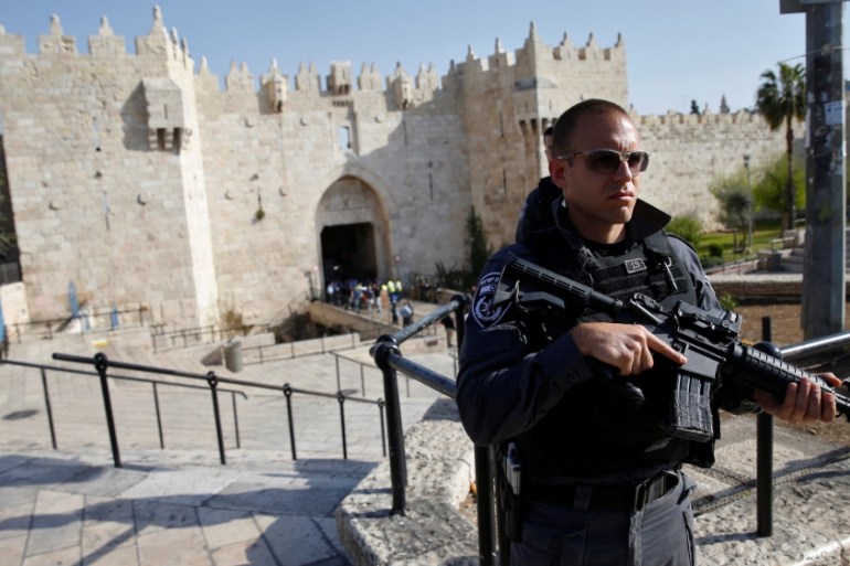 Jerusalem woman shot killed Damascus Gate