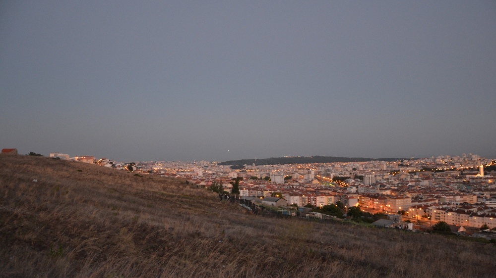 A view of Lisbon's outskirts where there are both self-built and state rehousing projects [Courtesy of Antonio Brito Guterres]