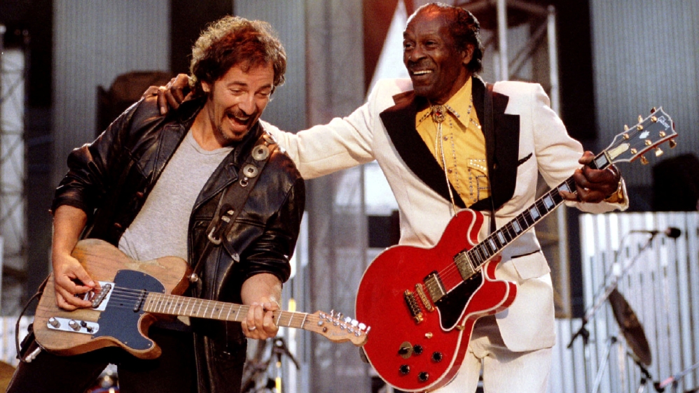 Springsteen said Berry was the 'greatest pure rock 'n' roll writer who ever lived' [Reuters]