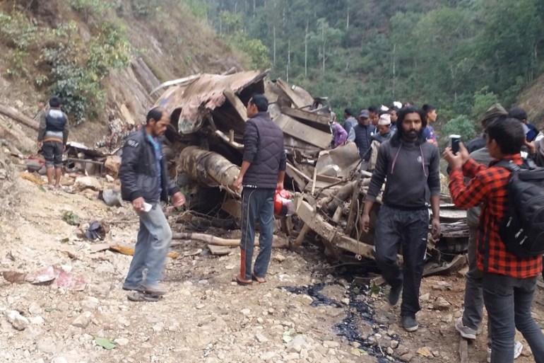Nepal bus accident