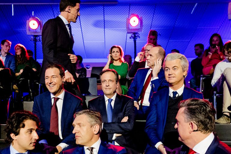who is who dutch elections outside