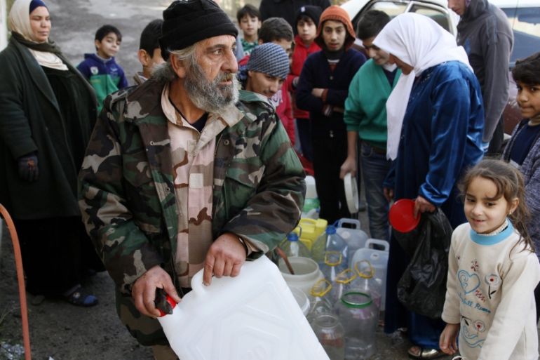 Water supply crisis in Damascus