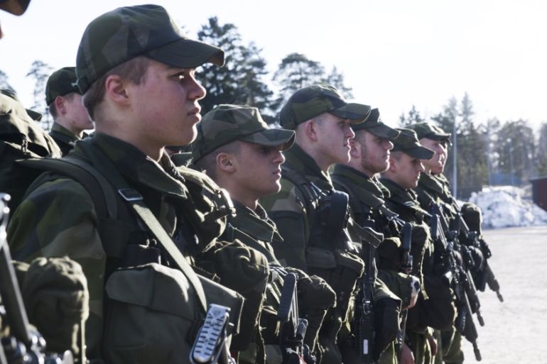 Sweden reinstates military conscription