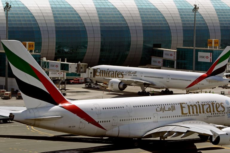 Emirates A380 Electronic devices ban