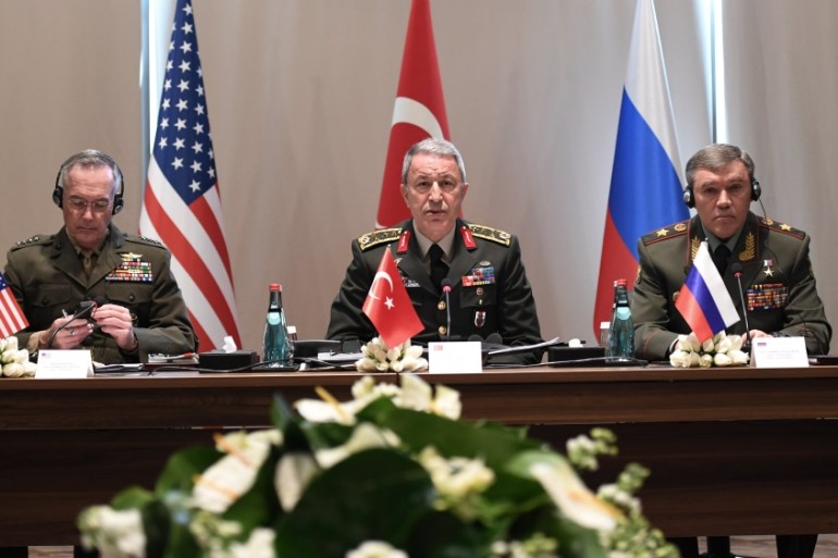 Turkish, Russian and US Chiefs of General Staff meeting in Antalya